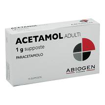 ACETAMOL*AD 10SUPP 1G