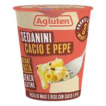 AGLUTEN SEDANINI CACIO PEPE70G