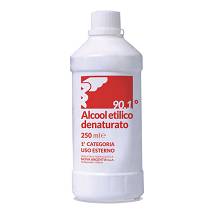 ALCOOL DENATURATO 250ml (EAN)