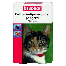 Beaphar Collare Gatto  Rosso Antiparassitario Minsan 103292025