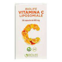 BIOLIFE VITAMINA C LIPOS 30CPS