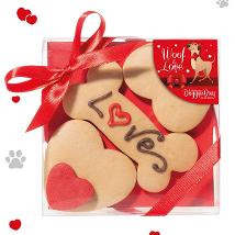 Biscotti di San Valentino Woof & Love