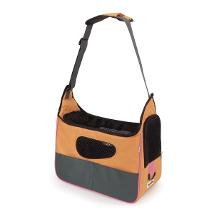 Borsa Trasportino Arancio-Grigio