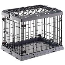 Box Pieghevole per Cani Superior 105 Nero
