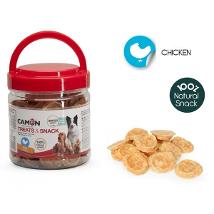 Cam Snack Pollo 200Gr 100%Natural Tondini Ae038 Barattolo Minsan 971246689