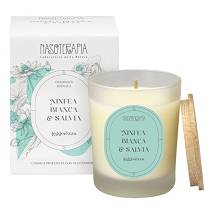 CANDELA 180G NINFEA BI/SALVIA