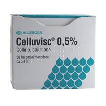 CELLUVISC Collirio 30 fiale 5mg/ml