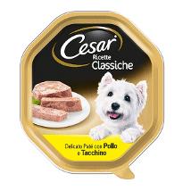 Cesar Classiche Pollo E Tacchino Pate' 150Gr 'Ricette Classiche' 358202