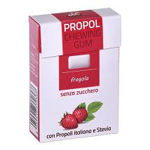 CHEWING GUM PROPOLI FRAGOLA25G