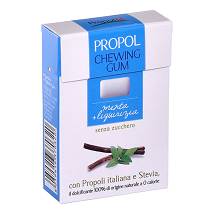 CHEWING GUM PROPOLI MENT/LIQ25
