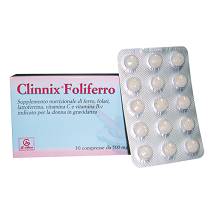 CLINNIX FOLIFERRO 30CPR