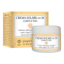 CREMA SOLARE SPF 20 CRP/VI 100