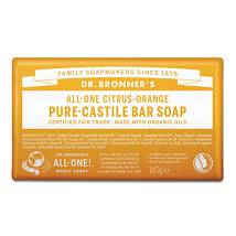 DR BRONNER'S CITRUS-ORANGE140G