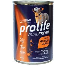 Dual Fresh Adult Medium/Large Turkey & Pork