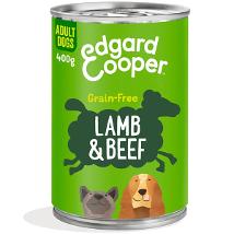 Edgard&Cooper - Adult Agnello e Manzo Senza Cereali - 400gr