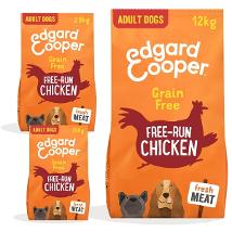 Edgard&Cooper - Adult Carne Fresca di Pollo Allevato a Terra Senza Cereali - 2,50kg