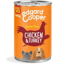 Edgard&Cooper - Adult Pollo e Tacchino Senza Cereali - 400gr