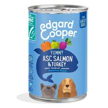 Edgard&Cooper - Adult Salmone e Tacchino Senza Cereali - 400gr