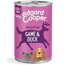 Edgard&Cooper - Adult Selvaggina e Anatra Senza Cereali - 400gr