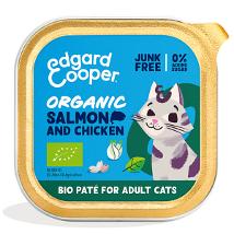 Edgard&Cooper - Cat Adult Salmone e Pollo Biologici Paté