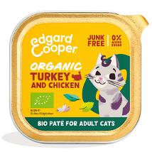 Edgard&Cooper - Cat Adult Tacchino e Pollo Biologico Paté
