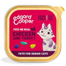 Edgard&Cooper - Cat Senior Pollo e Tacchino Paté
