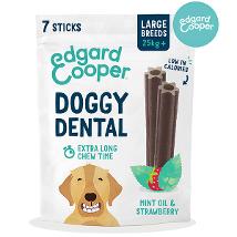 Edgard&Cooper - Doggy Dental Fragola e Menta - Large +25 Kg