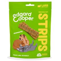 Edgard&Cooper - Striscette Snack Cani di Agnello e Tacchino