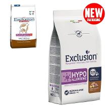 EXCLUSION HYPOALLERGENIC DIET PER CANI CON CONIGLIO E PATATE MEDIUM LARGE BREED SACCO 2 KG