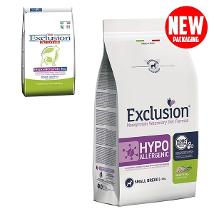 EXCLUSION HYPOALLERGENIC DIET PER CANI CON INSETTI E PISELLI SMALL BREED SACCO 2 KG