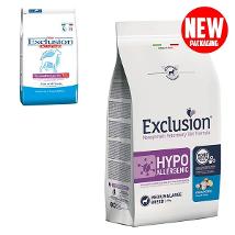 EXCLUSION HYPOALLERGENIC DIET PER CANI CON PESCE E PATATE MEDIUM LARGE BREED SACCO 2 KG