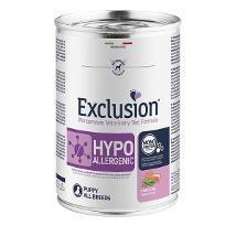 EXCLUSION HYPOALLERGENIC DIET PER PUPPY CON MAIALE E PISELLI BARATTOLO 200 G
