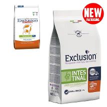EXCLUSION INTESTINAL DIET PER CANI CON MAIALE E RISO SMALL BREED SACCO 800 G