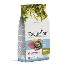 EXCLUSION MEDITERRANEO MONOPROTEIN PER CANI PUPPY LARGE BREED CON TONNO 12 KG