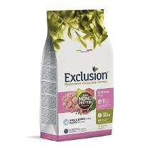 EXCLUSION MEDITERRANEO MONOPROTEIN PER CANI PUPPY SMALL BREED CON POLLO 2 KG