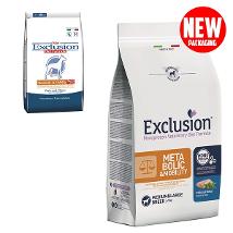 EXCLUSION METABOLIC MOBILITY DIET PER CANI CON MAIALE E FIBRE MEDIUM LARGE BREED SACCO 12 KG