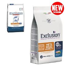 EXCLUSION METABOLIC MOBILITY DIET PER CANI CON MAIALE E FIBRE SMALL BREED SACCO 2 KG