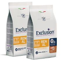 EXCLUSION RENAL DIET PER CANI CON MAIALE E SORGO MEDIUM LARGE BREED SACCO 12 KG