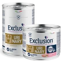 EXCLUSION URINARY DIET  ALL BREEDS CON MAIALE E SORGO BARATTOLO 400 G