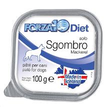 F10 Dog Solo Sgombro 100Gr Diet Iceland New 0714110