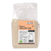 FARINA SEMI LINO SCURI BIO400G