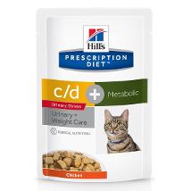 Feline C/D Metabolic + Urinary Stress Bs 1 X 85Gr  New Minsan 981080500