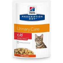 Feline C/D Urinary Stress  Bs 1X85Gr  Pollo New Minsan 979792355