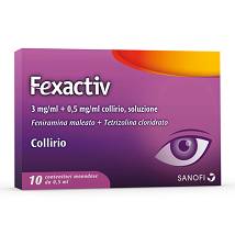 FEXACTIV*COLLIRIO 10FL 0,5ML