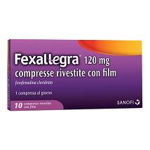 FEXALLEGRA*10CPR RIV 120MG