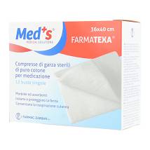 GARZA MEDS 12/8 36X40CM 12PZ