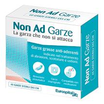 GARZA PARAFF NON AD 5X5 40PZ
