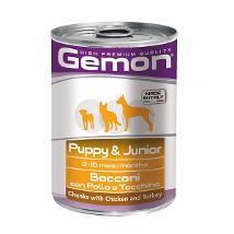 Gemon Dog Bocc Junior Pollo Tacchini 415Gr