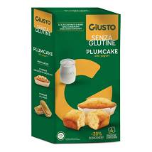 GIUSTO S/G PLUMCAKE YOGURT160G