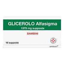 GLICEROLO ALFA*BB 18SUPP1375MG